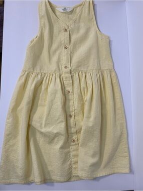 Girls HandM Button-Front Sundress (2)